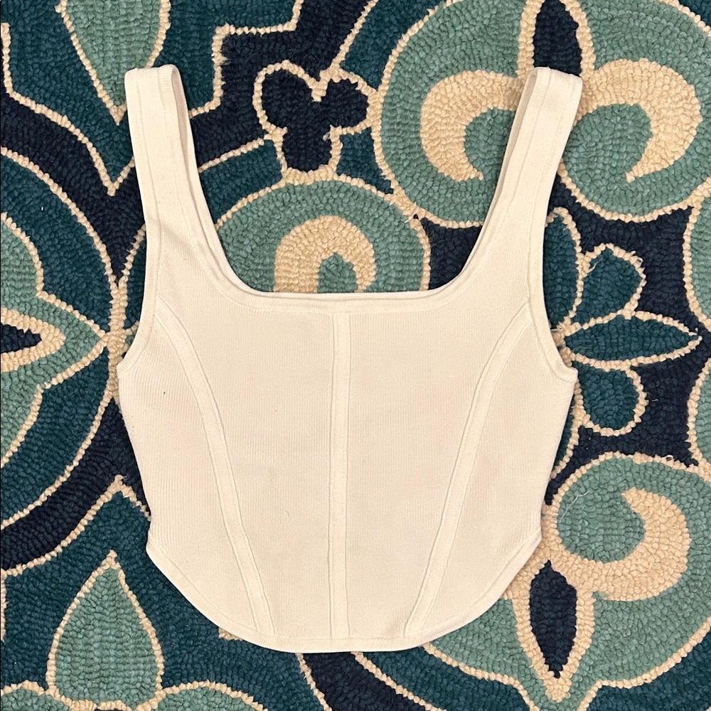 Babaton Cream Knit Top